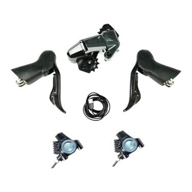 Imagem de harayaa Alavanca de câmbio de alto desempenho, substituição de componente, reparo prático premium, liga de alumínio, manutenção de câmbio de bicicleta, Disc Brakes S