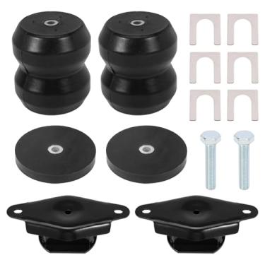 Imagem de GNXFixt FR350SDJ atualizado para sistema de aprimoramento de suspensão Ford 350 Kit de molas auxiliares a ar traseiras, ajuste esquerdo e direito para Ford F-350 Super Duty 2017-2025