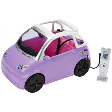 Imagem de Carro da Barbie com Teto Solar que se Transforma em Conversível, Roxo