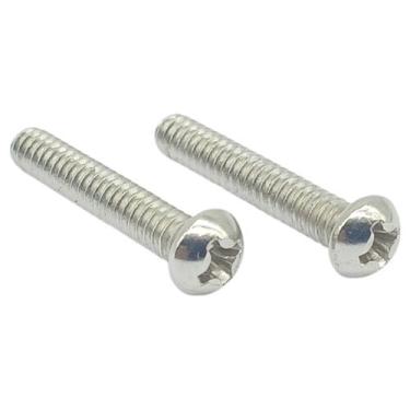 Imagem de 2 Parafuso Niquel Captador SINGLE Guitarra Strat 3,5X20 MXP