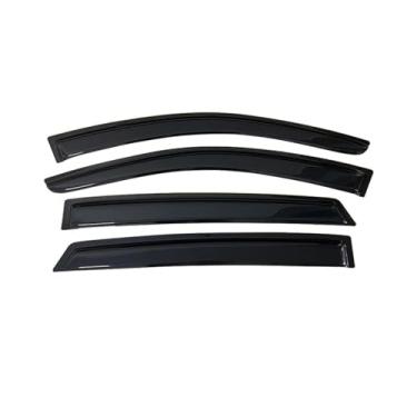 Imagem de GRJQRKHZ Defletor de janela lateral de carro para k&ia Picanto 2005-2010 Weathershied viseira de porta vento sol proteção chuva janela lateral defletores de vento