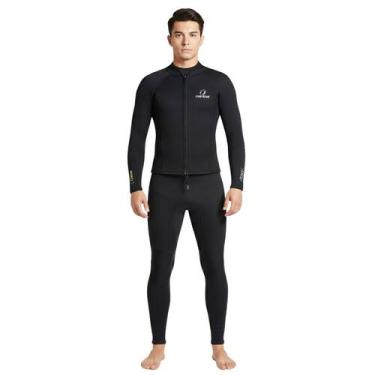 Imagem de Conjunto Roupa Térmica Neoprene Para Esportes Surf Stand Up - FUN DIVE