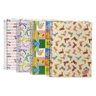 Imagem de Caderno 10 Materias Universitario 160 Folhas Stella 4 Unid - Jandaia