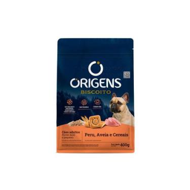 Imagem de Biscoito Origens Caes Adultos de Porte Mini Sabor Peru 400g