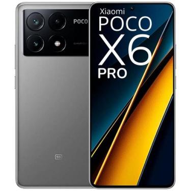 Imagem de Smartphone X6 PRO 5G 256GB 16GB ram tela Amoled 120 Hz Câmera tripla 4