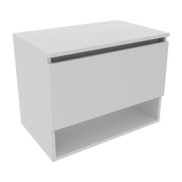 Imagem de Gabinete Banheiro 1 Porta 60Cm Multimóveis Vcr10086 Branco - MULTIMOVE