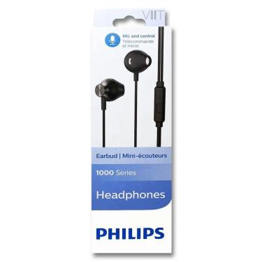 Imagem de Fone De Ouvido Philips Taue100bk - 3.5mm - Preto