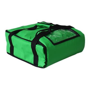 Imagem de AFXGUSD Saco Térmico para Entrega de Pizza, Aquecedor de Alimentos para Pizzarias, Reutilizável E Versátil com Zíper Na Parte Superior Da Sacola de Compras, 14inch