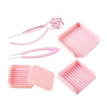 Imagem de Fancyes Pinça para ferramentas de mini contas de fusível de 2,6 mm, 5 peças, alta eficiência, fácil de usar, bandeja de armazenamento conveniente para