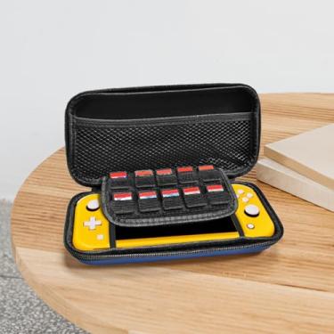 Imagem de Carry Pouch Case Compatible for Nintendo Switch Lite, Portable Hard Travel Case with Pockets and 10 Game Cartridges Compatible for Switch Lite Accessories