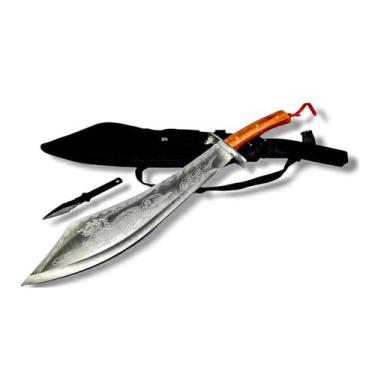 Imagem de Faca de arremesso Machete Samurai Type KunAi Am02 - Lightbek Official 