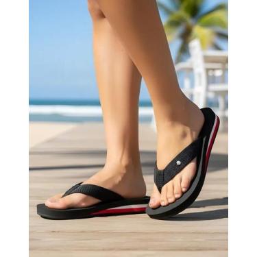 Imagem de Chinelo Feminino Conforto Total DuRio Balance  Moda Verão, Antiderrapa