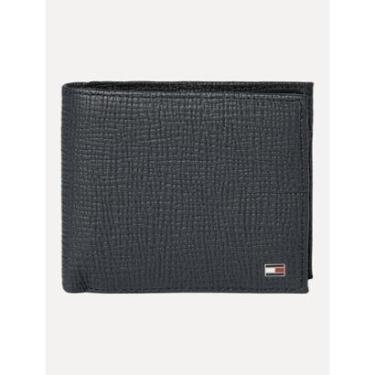 Imagem de Carteira Tommy Hilfiger Masculina The Flag Mini CC Azul Marinho-Masculino