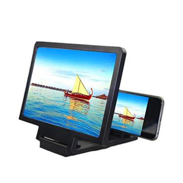 Imagem de Amplificador de Tela Universal Para Celular, Suporte Para Ampliar Os Olhos, Dobrável, Tela de Vídeo 3D, Amplificador Expansor, Reduz A Fadiga Ocular