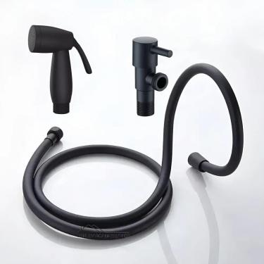 Imagem de Ducha Higiênica Paradise Intima Preta 1/4 De Volta Abs Chuve