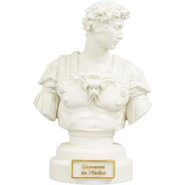 Imagem de Busto Estátua Giovanni de Médici (Mármore Dourado)