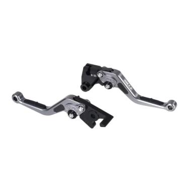 Imagem de ONE.K.S Manete de freio de motocicleta de fibra de carbono para Kawasaki NJNJA125/Z125/Z250SL, NINJA250SL, NJNJA 300R/Z300 (w e sem ABS), Ninja 400/Z400/KRT, NINJA500, Eliminator 500/SE Alavanca de