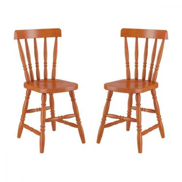 Imagem de Conjunto 2 Cadeiras De Jantar Piratini Mel Viero Mel