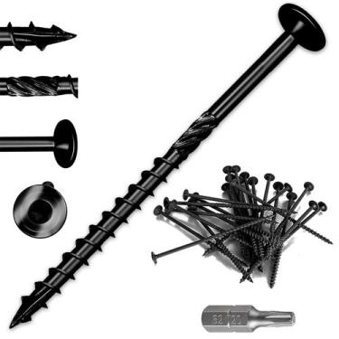 Imagem de Parafusos de retenção Parafuso estrutural de madeira PUCIss 100mL 14 x