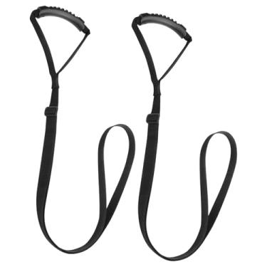 Imagem de UGPLM 2x Alças de Auxílio para Levantar e Arrastar Caiaque - Acessório com Comprimento Ajustável de 96,5 a 152,4 cm (38 a 60 polegadas) - Alça de Suporte