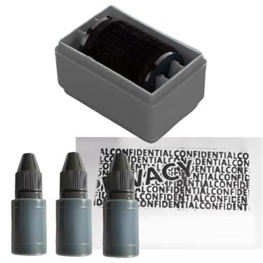 Imagem de Carimbo de Segurança com Rolo e Bisnaga de Tinta DASCOMPRAS | Proteção de Dados e Privacidade em Documentos