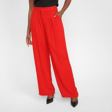 Imagem de Calça Alfaiataria Colcci Pregas Feminina-Feminino