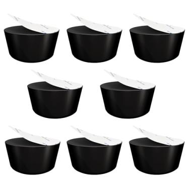 Imagem de Pés de isolamento de silicone de 5 cm - pacote com 8, almofadas antiderrapantes para alto-falante com adesivo, para alto-falantes pequenos, isolamento de toca-discos, pés de isolamento de subwoofer