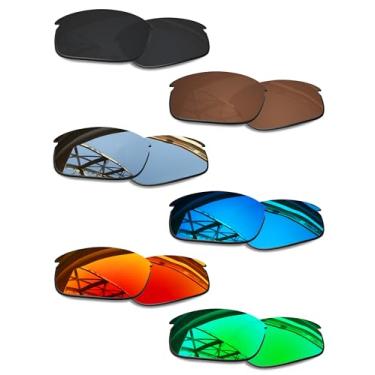 Imagem de SmartVLT Conjunto de 6 lentes de substituição masculinas para óculos Oakley Bottlecap Sunglass Combo Pack S01