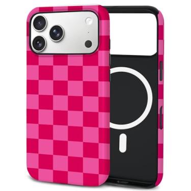 Imagem de Mokiy Capa de telefone TPU para iPhone, compatível com carregamento MagSafe sem fio, à prova de choque, capa protetora de ajuste fino com proteção antiamarelamento e câmera elevada (grade 2, iPhone 17