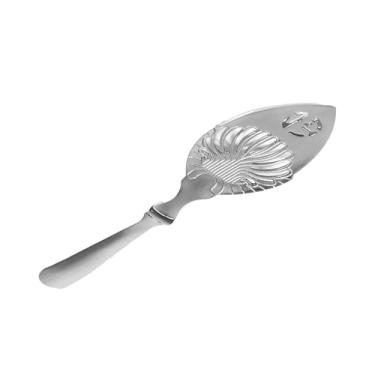 Imagem de 304 Absint Design exclusivo em aço inoxidável filtro de colher absinto absinto para uso tradicional do século XIX, coleção de bar e exibição antiga, elegante copo de coquetel Ba