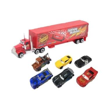 Imagem de Conjunto De Brinquedos De Corrida Em Metal Diecast Dos Carros 3 Da Dis