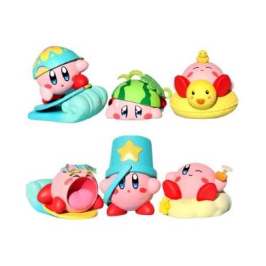 Imagem de Conjunto De Figuras De Ação Do Anime Star Kirby 6 Peças Brinquedo De B