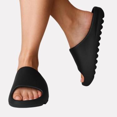 Imagem de Chinelo nuvem anatômico macio confortável ortopedico leve silencioso a