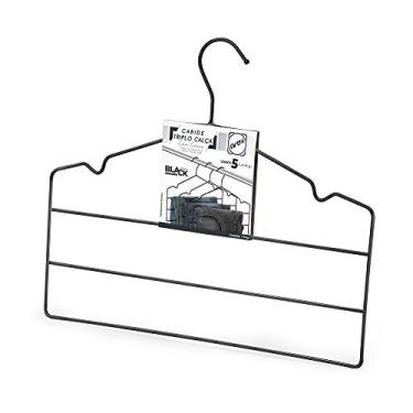 Imagem de Cabide Triplo Calça, 35cm, Preto, Arthi