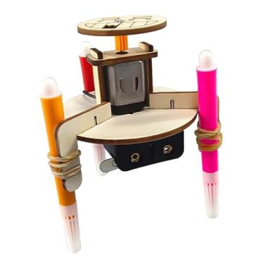 Imagem de JunZheHub Kits de Construção de Robôs para Desenho, Brinquedos Interativos de Montagem Faça Você Mesmo, STEM (Ciência, Tecnologia, Engenharia E Matemática)