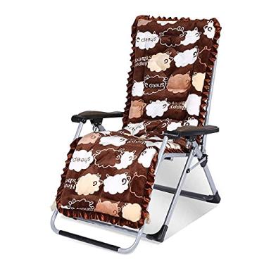 Imagem de Cadeiras de pátio com gravidade zero, poltrona dobrável para pátio, poltrona de gramado com travesseiros e porta-copos