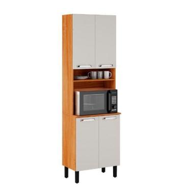 Imagem de Paneleiro Itatiaia Vegas Pan 64 4 Portas Cinamomo/off White Cinamomo/off-white S/voltagem