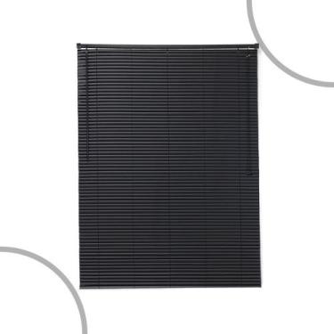 Imagem de Persiana Horizontal De Pvc Cortina Blackout 1,60x1,30m Várias Cores - 