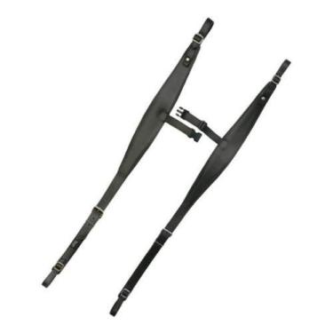 Imagem de Correia Para Acordeon Gaita Sanfona Basso material sintético - PRETO A