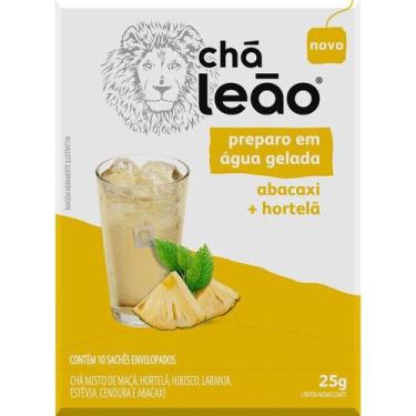Imagem de Chá Gelado de Abacaxi e Hortelã Leão10g
