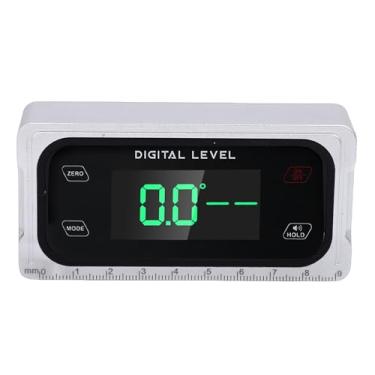 Imagem de Fabater Localizador de ângulo Digital, Localizador de ângulo Transferidor Digital, Inclinômetro de Tela de Toque Com Base Magnética Grande Display LCD para Marcenaria, Metalurgia