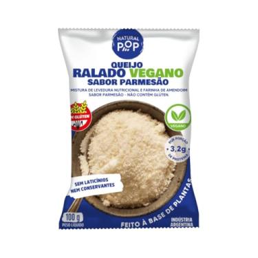 Imagem de Queijo Ralado Vegano sabor Parmesão 100g - Natural Pop