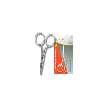 Imagem de Tesoura para Unhas em Aço Inox, Ponta Reta, 9cm x 5,7cm, para Cortes Delicados