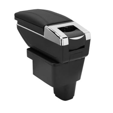 Imagem de aqxreight Acessório Modificado do Apoio de Braço da Caixa de Armazenamento Central Se Encaixa No New Sail Melhora a Aparência Moderne Sua Fabricação Prática PU ABS e Apoio de Braço de Vida Longa e