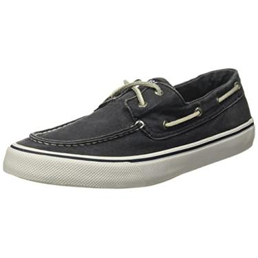 Imagem de Sperry Sapato náutico masculino Bahama II, Azul-marinho lavado com sal, 8