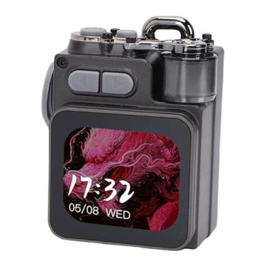 Imagem de Luocute Alto-falante BT Portátil, Alto-falante Sem Fio BT5.4 Com Tela Sensível Ao Toque Luzes RGB de Construção Metálica de 15 M para Jogos Musicais, Filmes, Chamadas Externas,