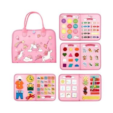 Imagem de Brinquedo Educativo Sensorial Montessori Para Crianças, Atividades De 