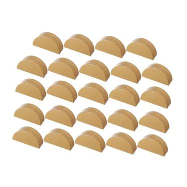 Imagem de Vaveren Conjunto de 24 Porta-Cartões de Mesa em Madeira com Números, Decorações Elegantes, Clips para Cardápio e Marcadores de Mesa para Banquetes e, L