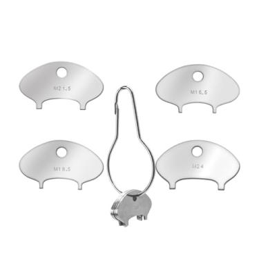 Imagem de Bothyi Aerador de em aço inoxidável 304, chave para, acessório para manutenção de borbulhador, 0,5 18,5 M21,5 M24, arejadores de encaixe.