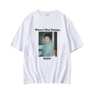 Imagem de Camiseta Feminina De Verão Com Manga Curta E Gola Redonda NCTWISH Conc